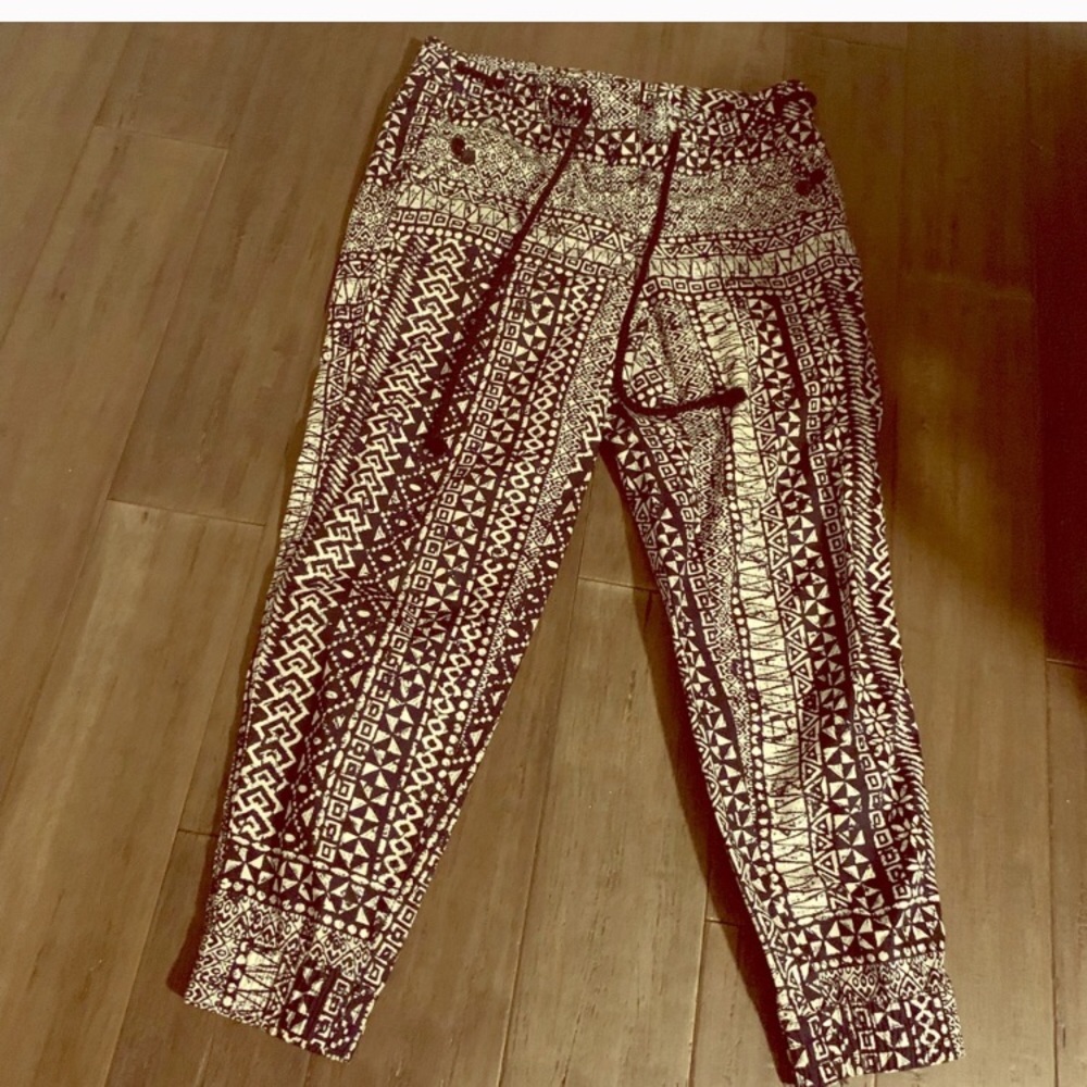 Loft boho joggers size 4